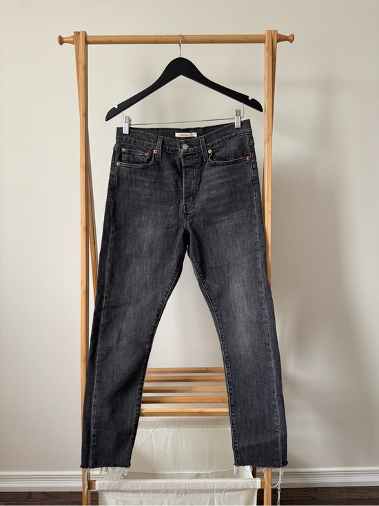 Levi's Denim - Levi's Women's Dark Gray Straight-Leg Jeans